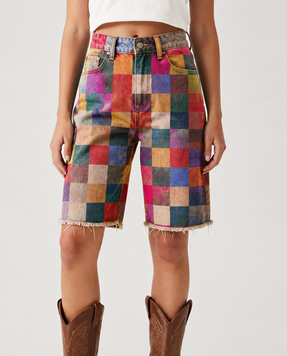 Mesa Mosaic RB-BOT08 – Front View – Riley – Multicolor Patchwork