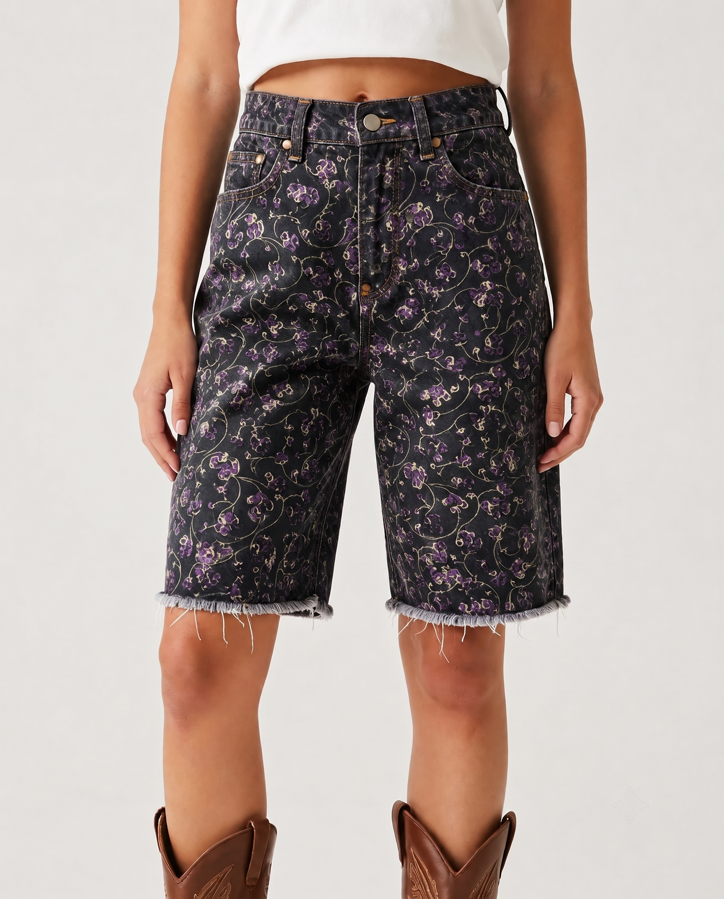 Thistle Spur RB-BOT08 – Front View – Riley – Dark Indigo
