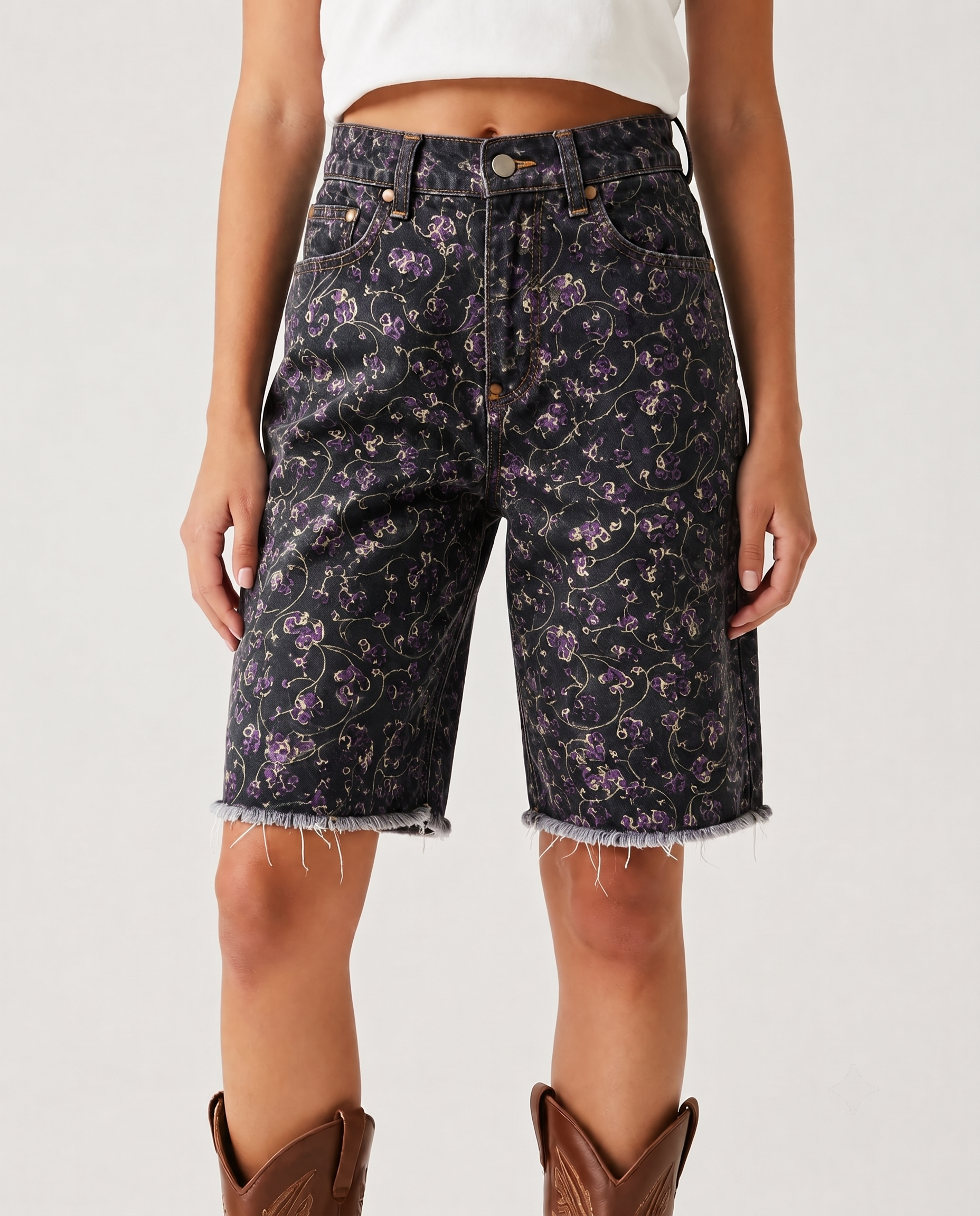 Thistle Spur RB-BOT08 – Front View – Riley – Dark Indigo
