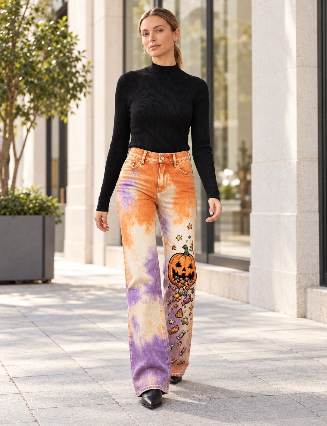 Pumpkin Sky Bootcut Jeans
