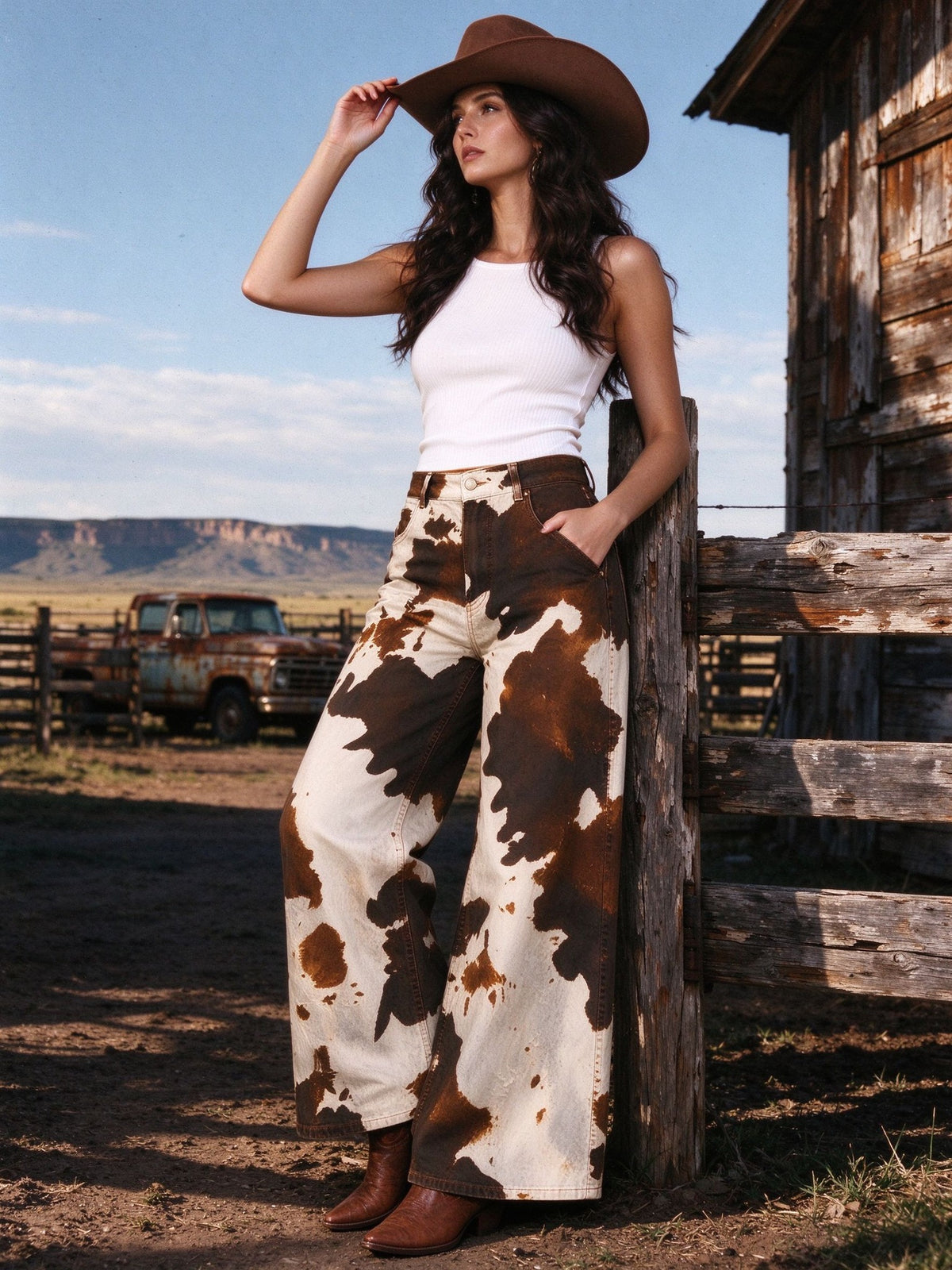Desert Mirage 023 RB-BOT05 – Back View – Riley – Brown