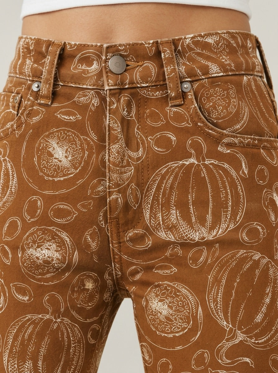 Desert Mirage Tan Bootcut Jeans