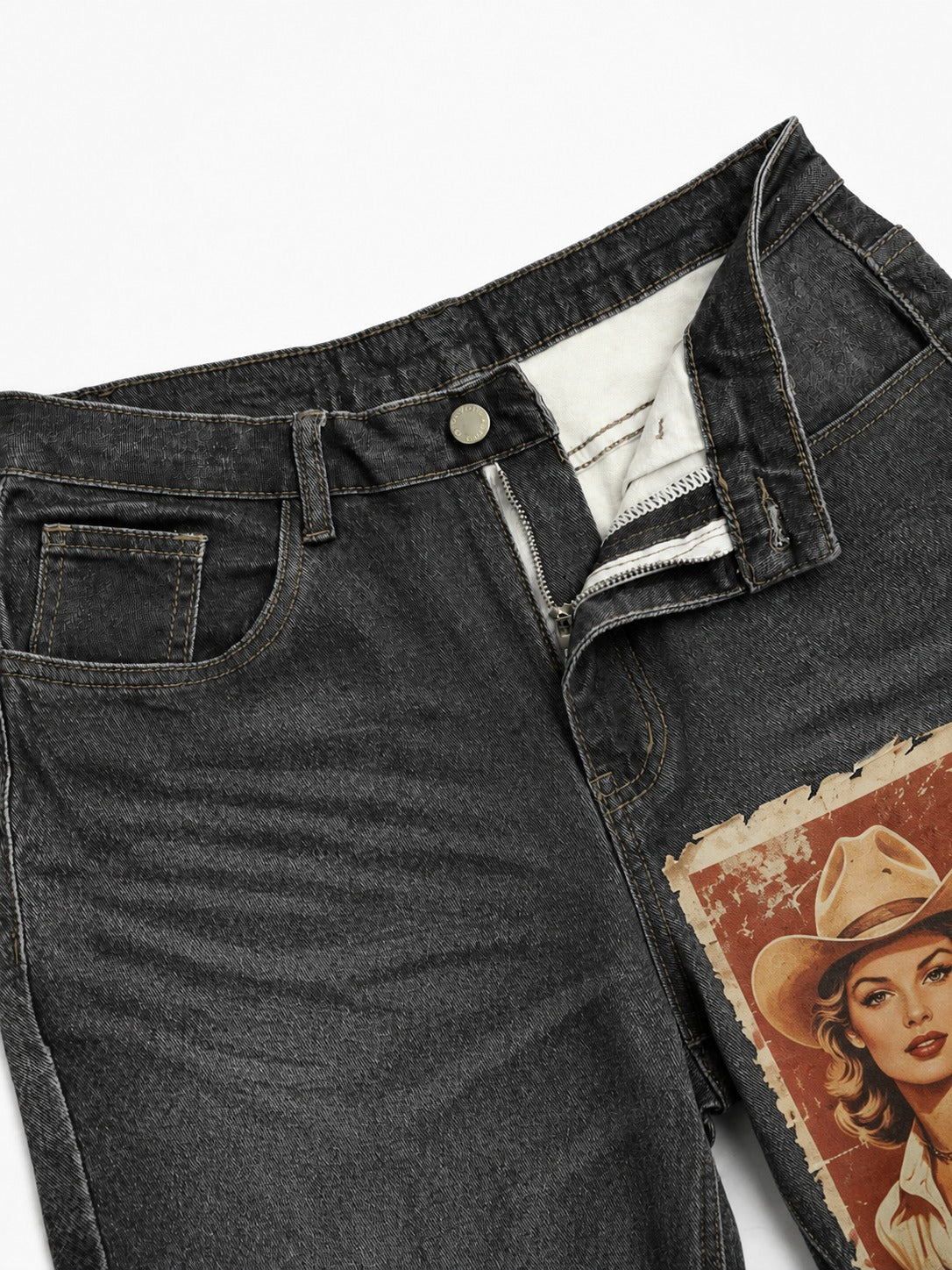 Prairie Queen Wide-Leg Cropped Pants