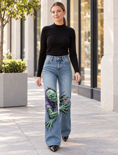 Zombie Break Bootcut Jeans