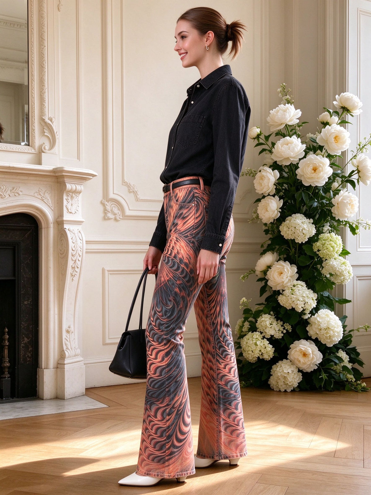 Sierra Feather Storm Bootcut Jeans