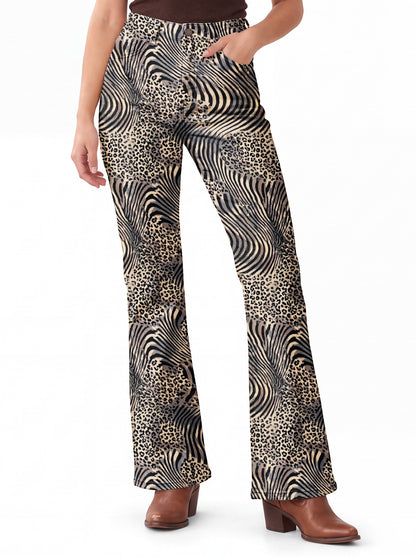 Trail Stripe Bootcut Jeans