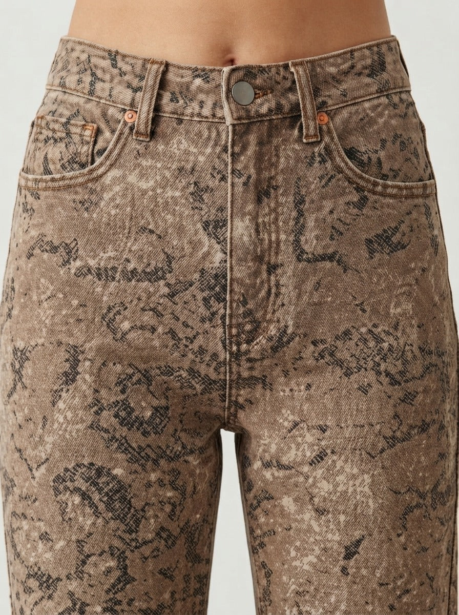Desert Serpent Bootcut Jeans