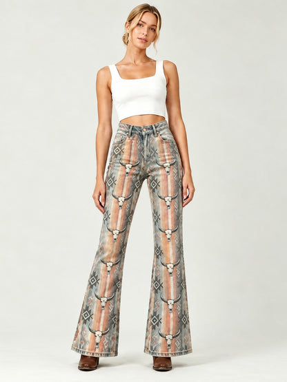 Longhorn Mirage Bootcut Jeans – Detail