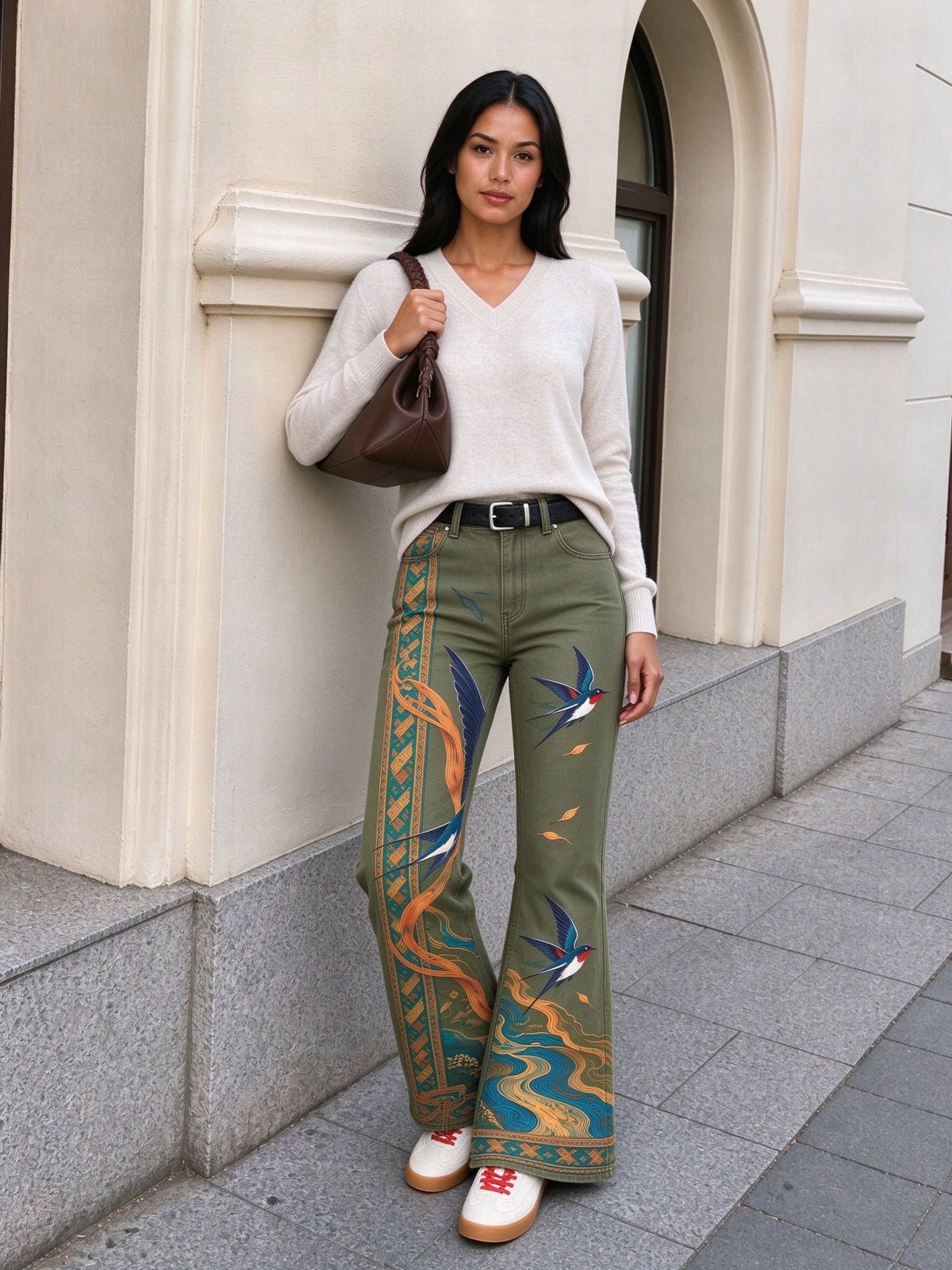 Canyon Swallow Flight Flare Jeans