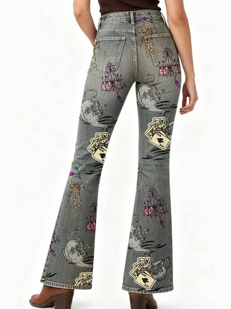 Wild West Whimsy Bootcut Jeans