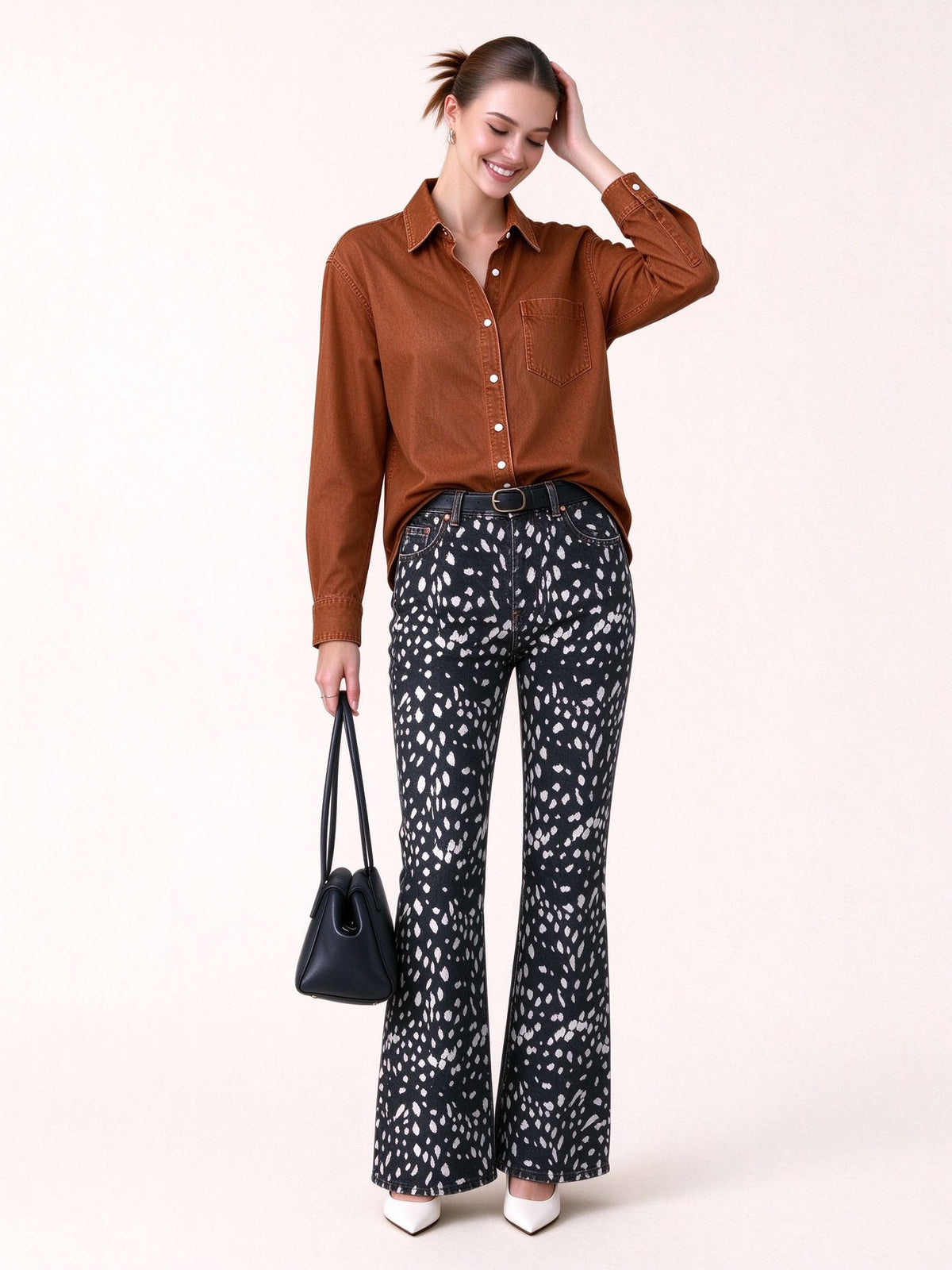 Stampede Speckle Bootcut Jeans