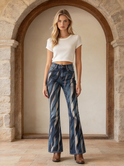 Thunder Feather Trail Bootcut Jeans