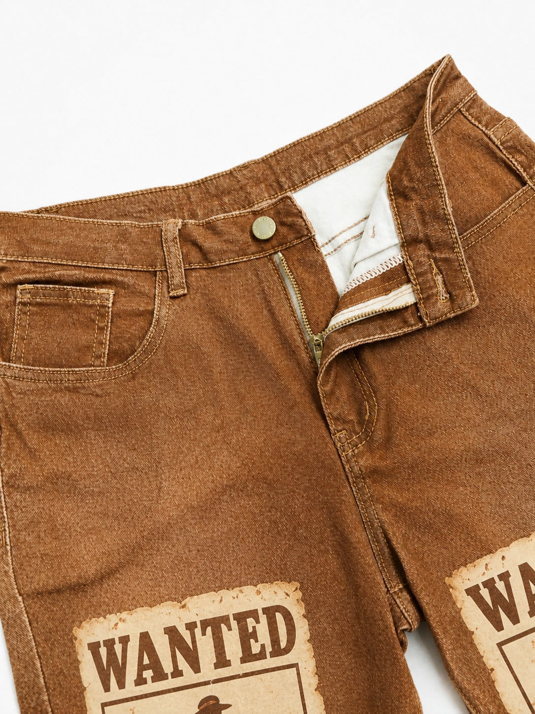 Wanted Outlaw Wide-Leg Cropped Pants