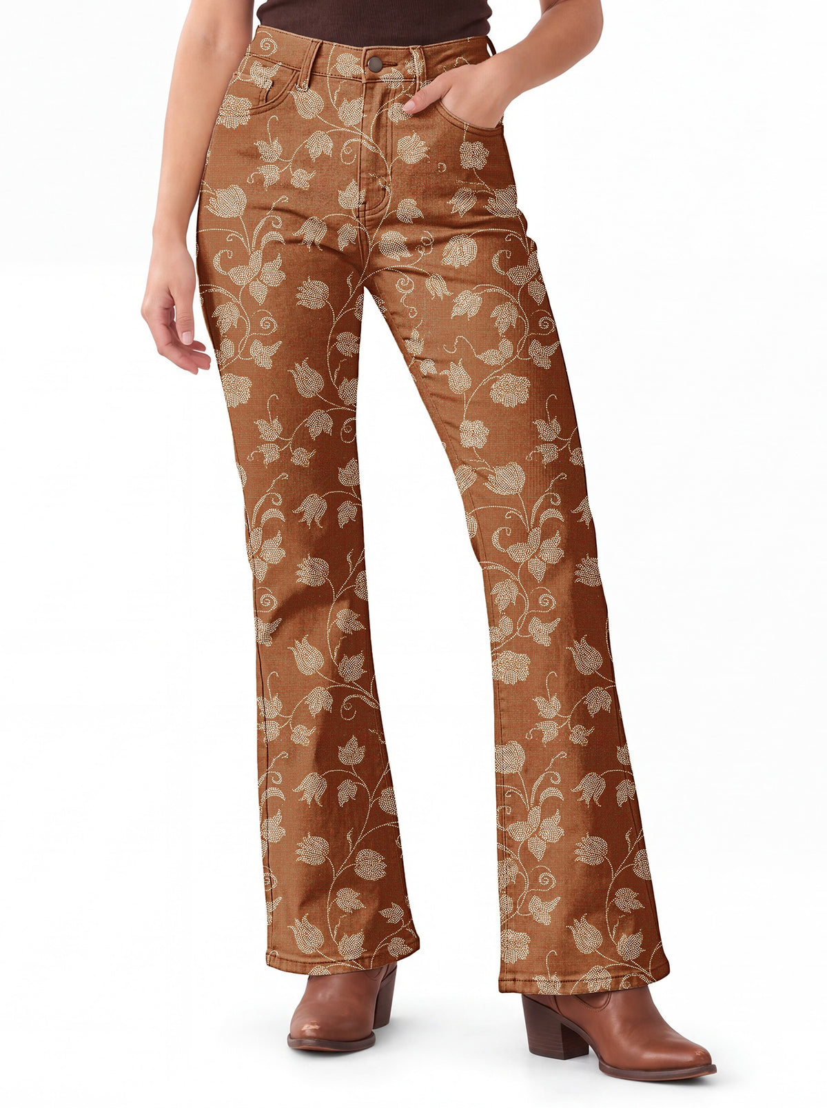 Prairie Stitch Bootcut Jeans