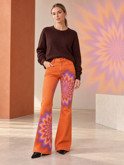 Trail Bloom Flare Jeans