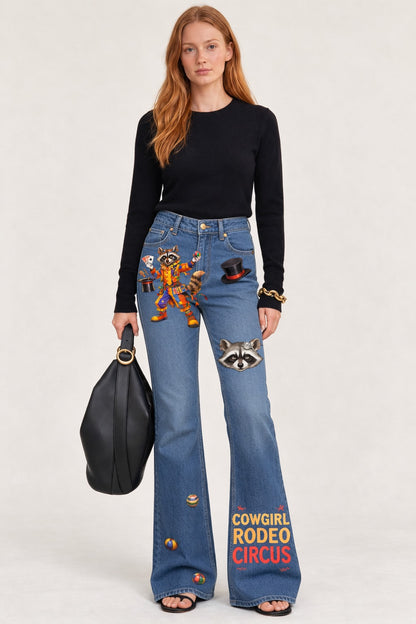Prairie Daisy Trail Flare Jeans