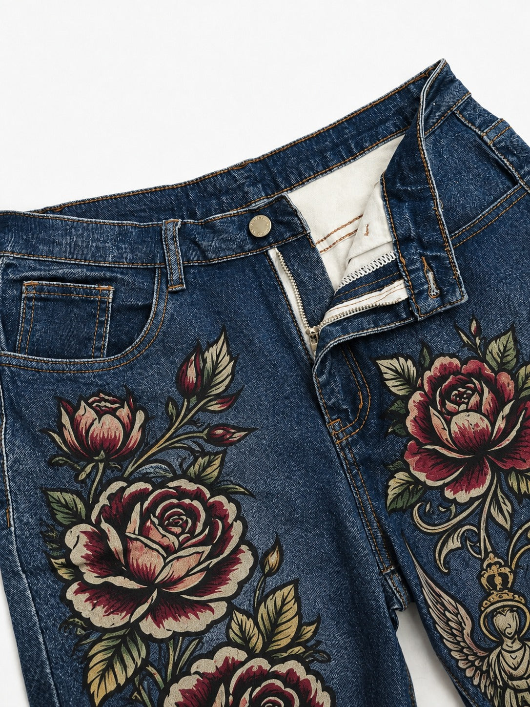 Rustic Rose Reverie Bootcut Jeans