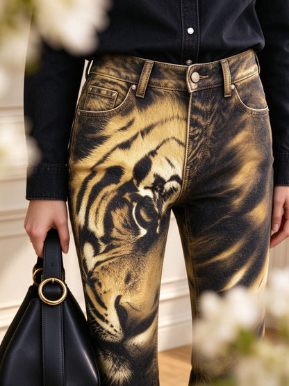 Gunsmoke Tiger Bootcut Jeans