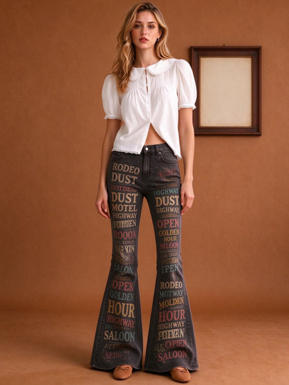 Rodeo Dust Trail 070 Flare Jeans