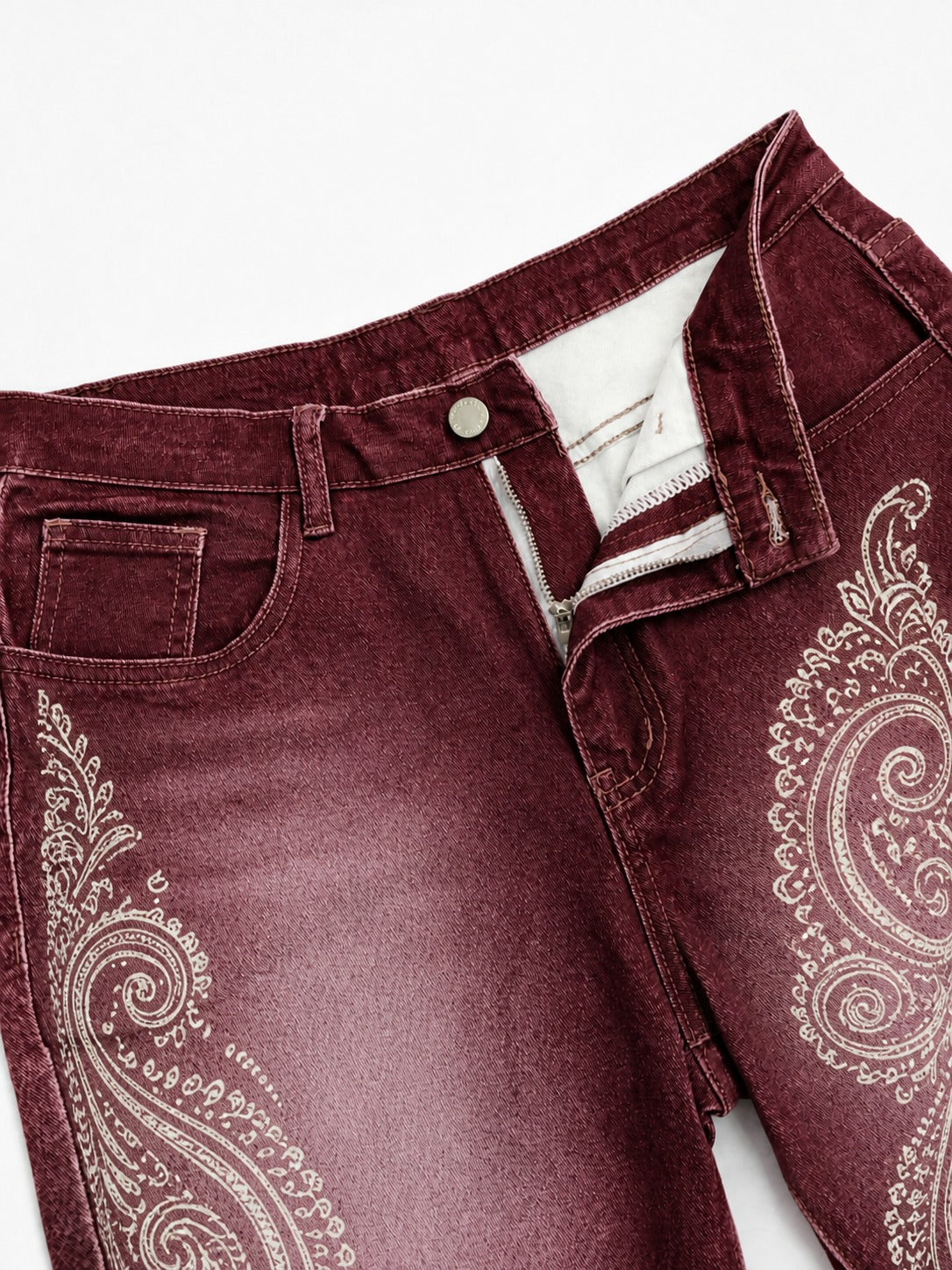 Prairie Paisley Bootcut Jeans