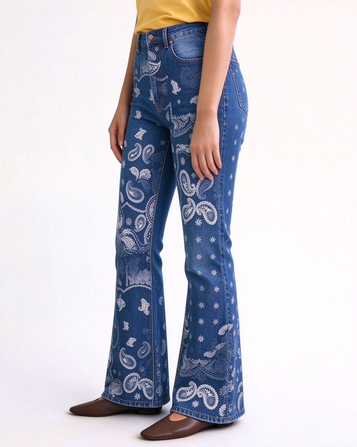 Bandana Trail Bootcut Jeans