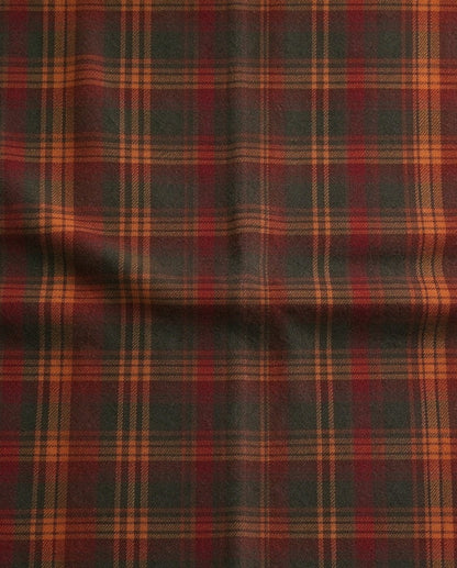 Mesa Canyon Plaid Belted Shirt Dress