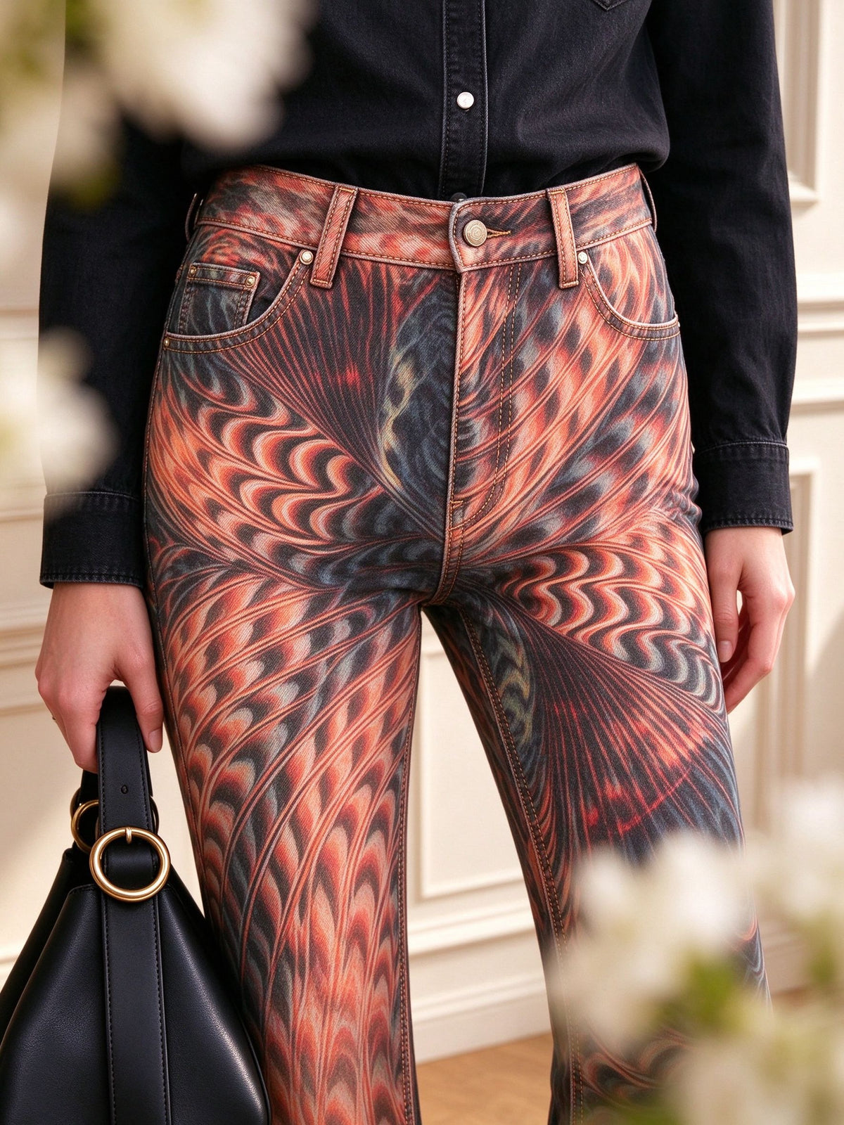 Sierra Feather Storm Bootcut Jeans