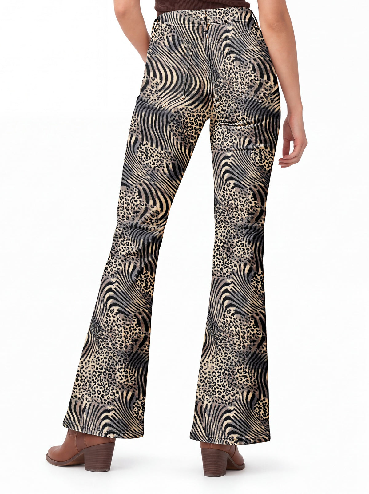 Trail Stripe Bootcut Jeans