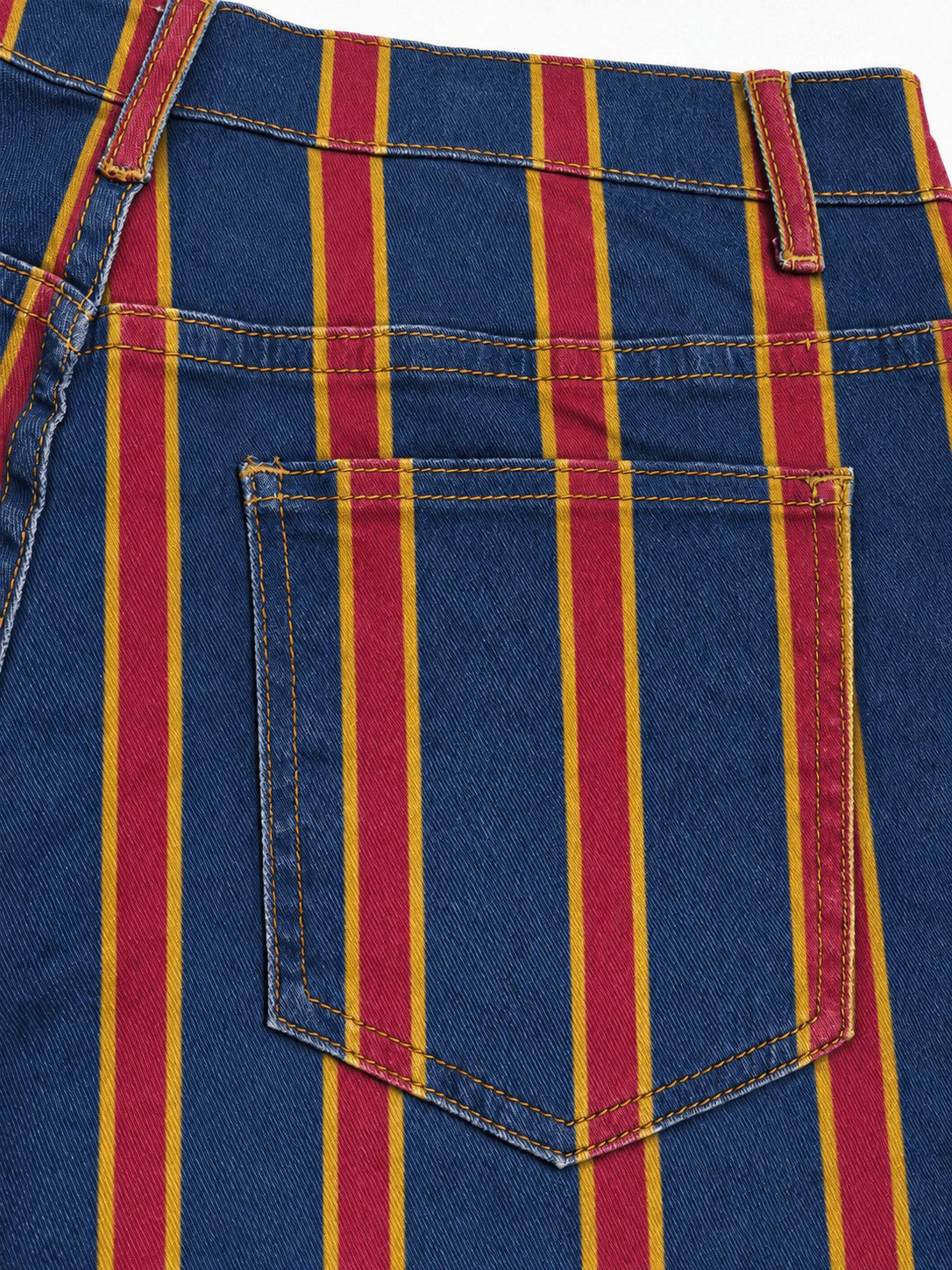 Canyon Stripe Bootcut Jeans