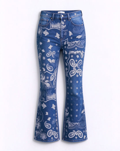 Bandana Trail Bootcut Jeans