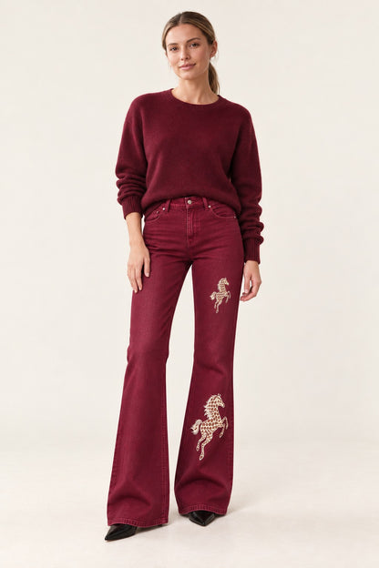 Ranch Horse Flare Jeans