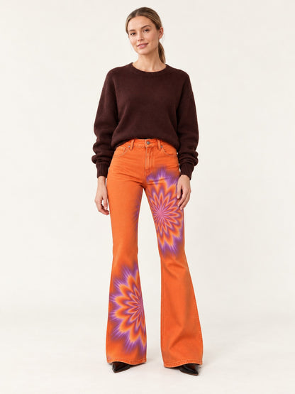 Trail Bloom Flare Jeans