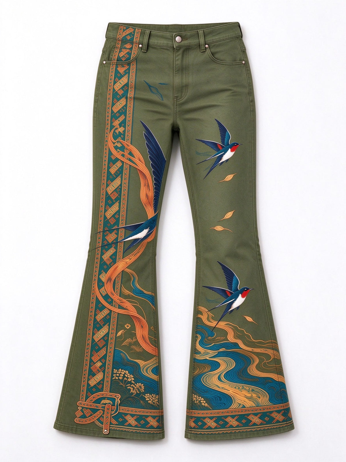 Canyon Swallow Flight Flare Jeans