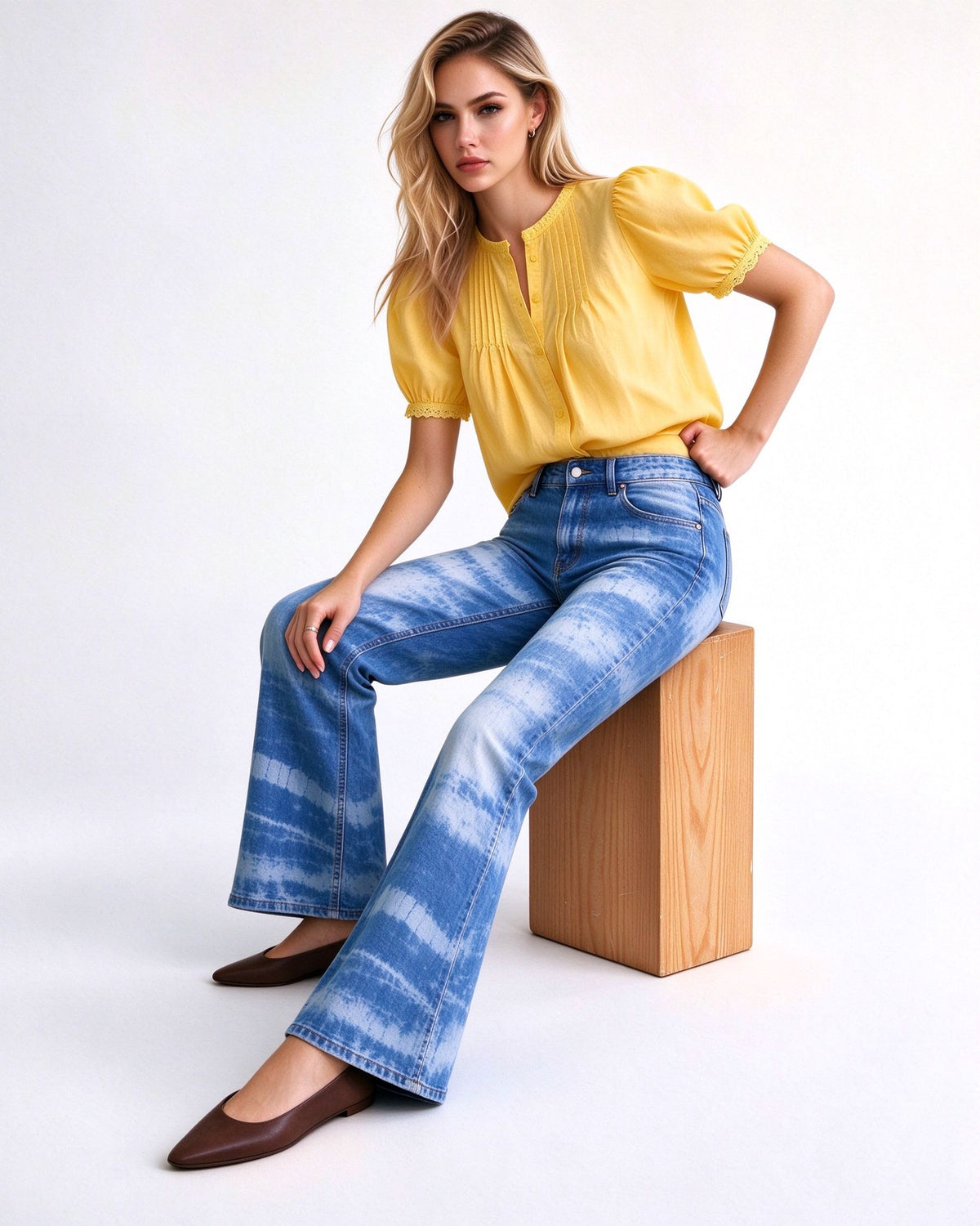 Prairie Fade Bootcut Jeans