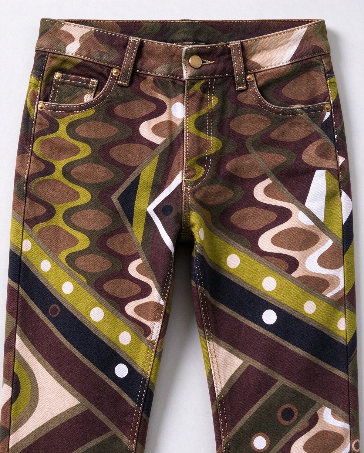 Mesa Sagebrush Zigzag Bootcut Jeans