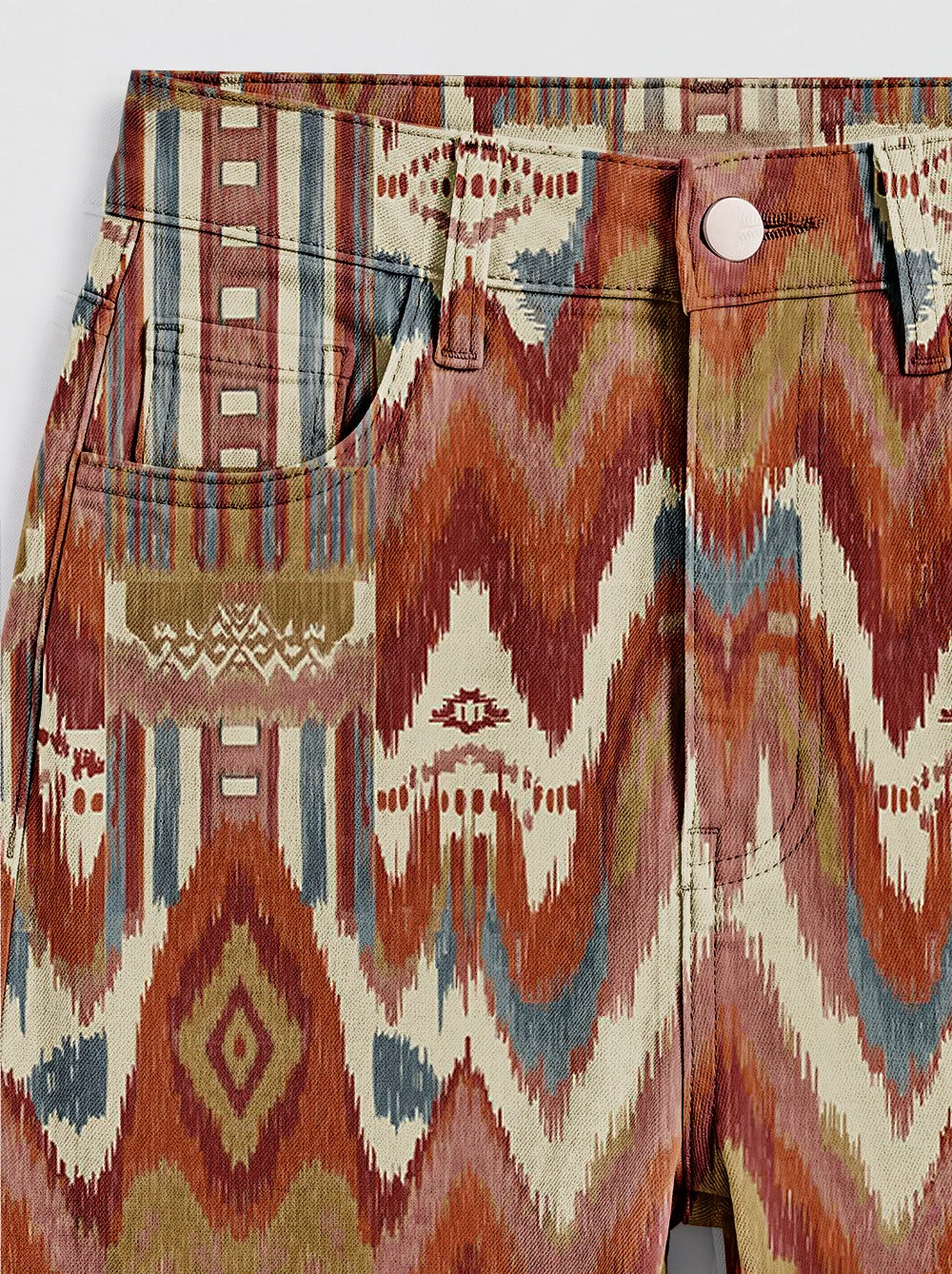 Canyon Temple Bootcut Jeans – Back View – Riley – Rust