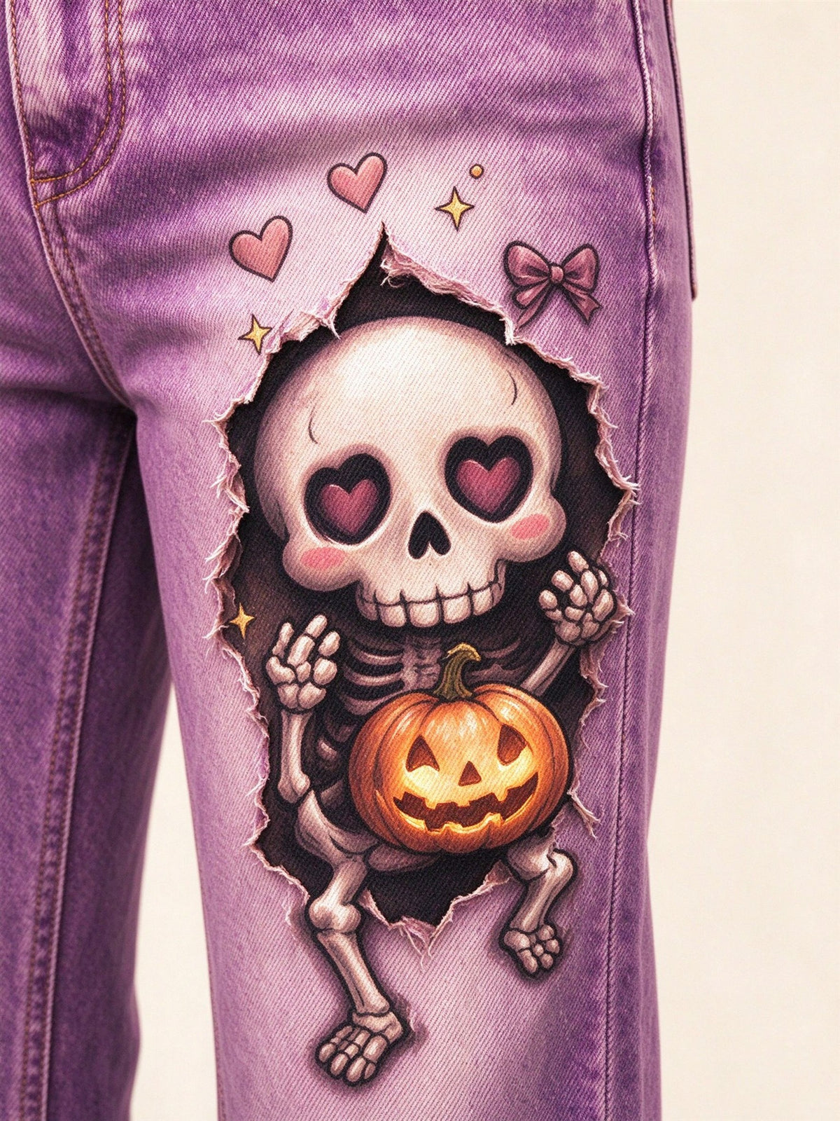 Desert Skull Bootcut Jeans