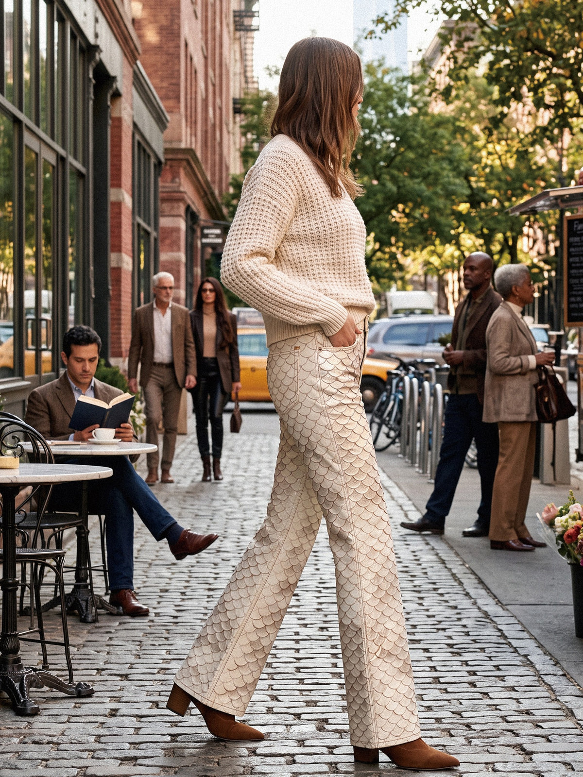 Desert Mermaid Bootcut Jeans