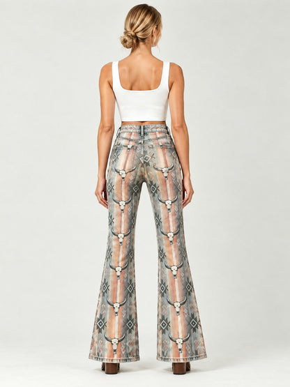 Longhorn Mirage Bootcut Jeans – Detail