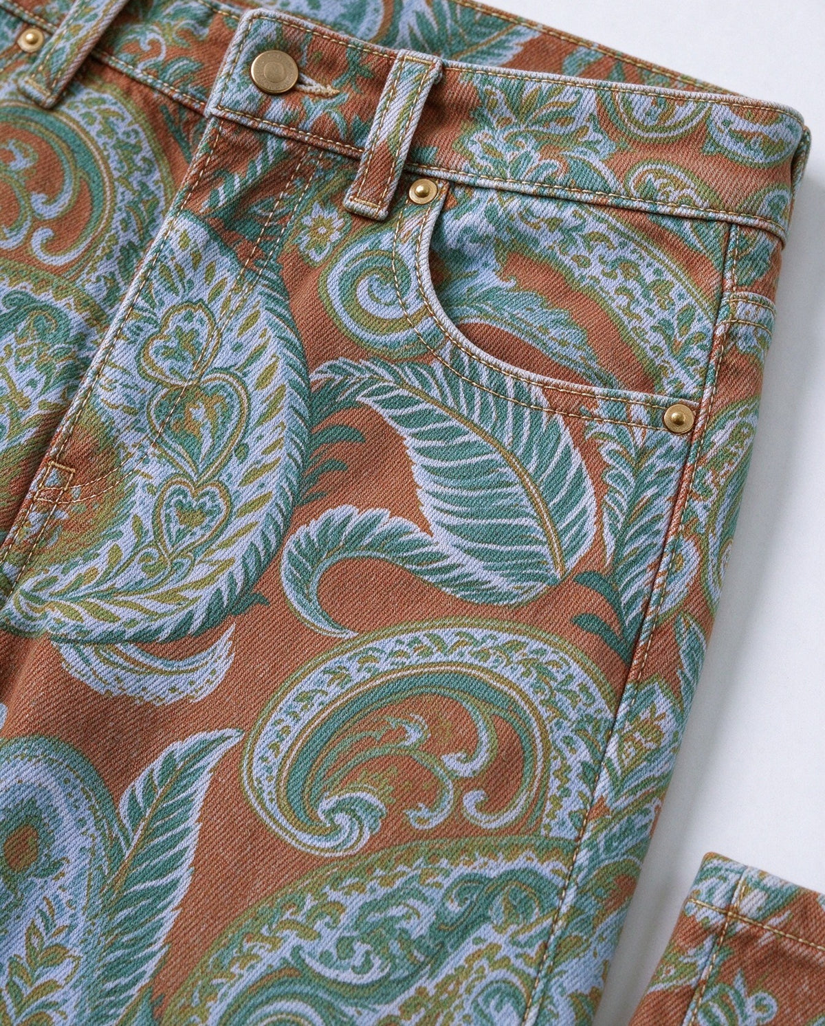 Gunsmoke Paisley Bootcut Jeans