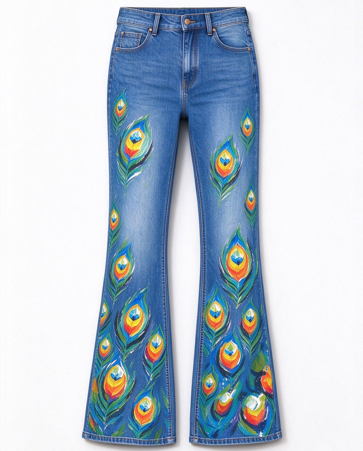 Peacock Trail Flare Jeans