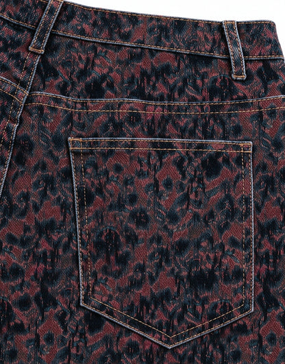 Outlaw Ember Bandana Bootcut Jeans