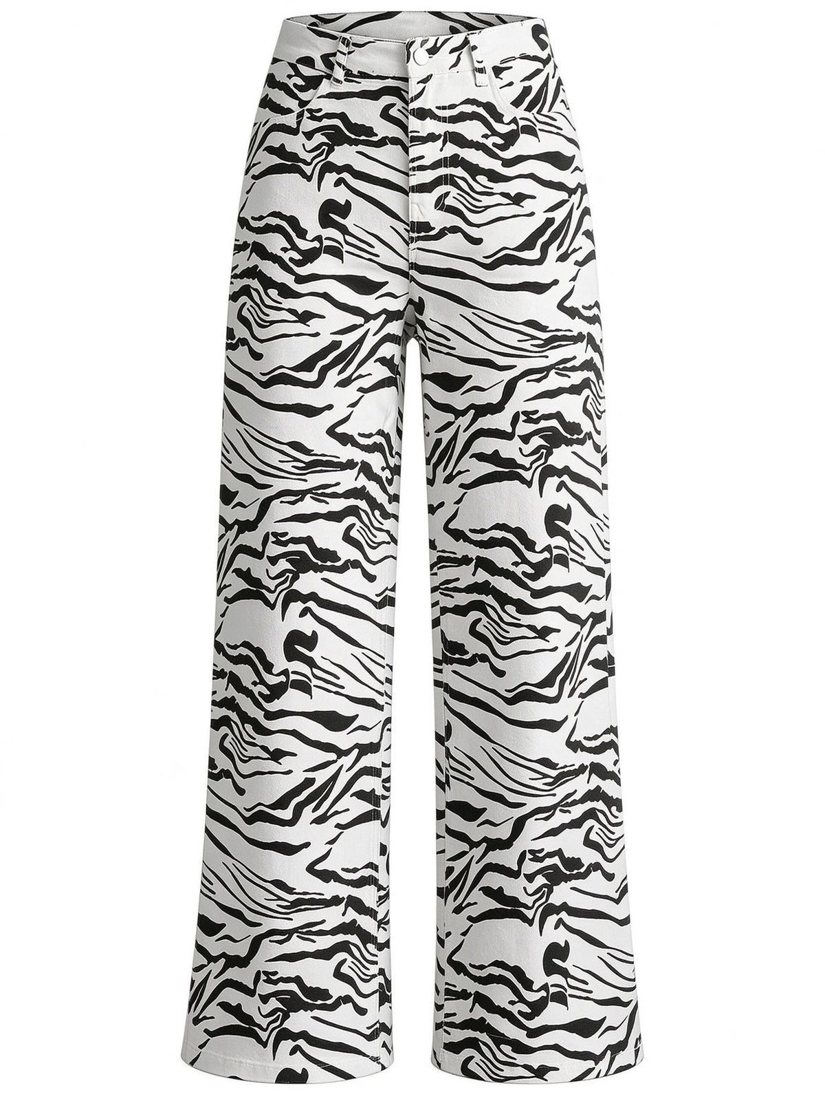 Wild Zebra Rodeo RB-BOT05 – Back View – Riley – Black