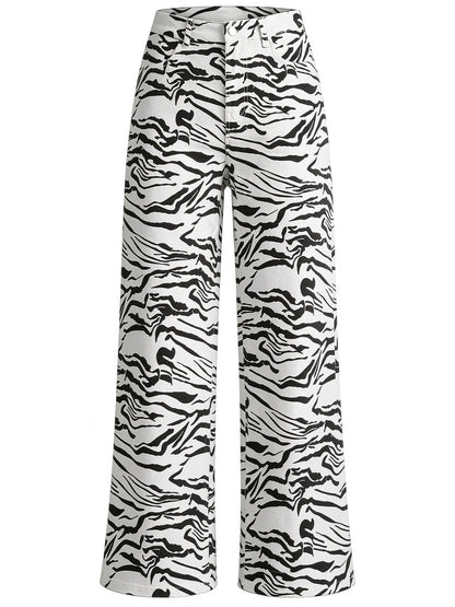 Wild Zebra Rodeo RB-BOT05 – Back View – Riley – Black
