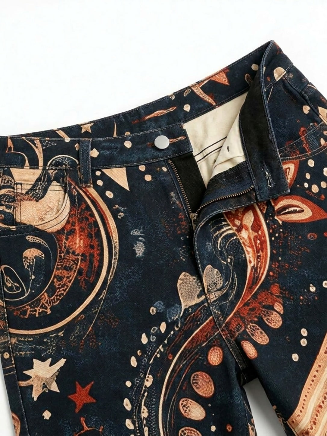 Midnight Canyon Paisley Bootcut Jeans