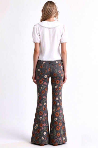 Desert Marigold Trail Flare Jeans