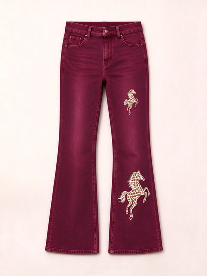 Ranch Horse Flare Jeans