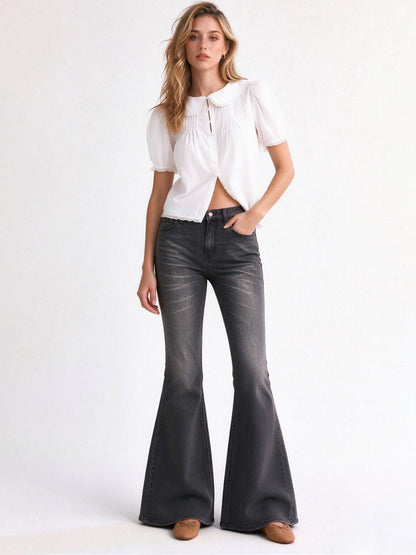 Gunsmoke Whisker Flare Jeans