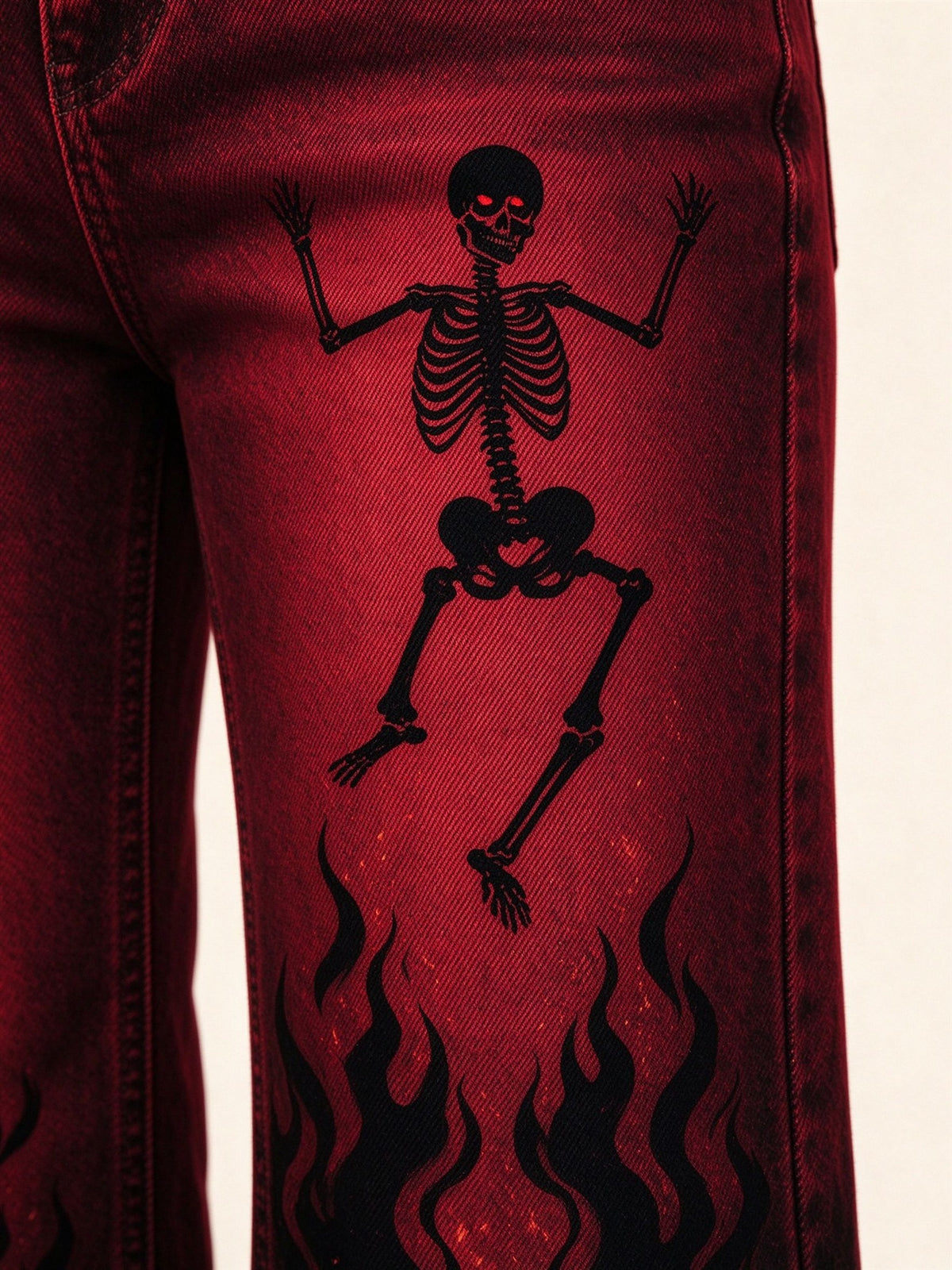 Dance of Bones Bootcut Jeans