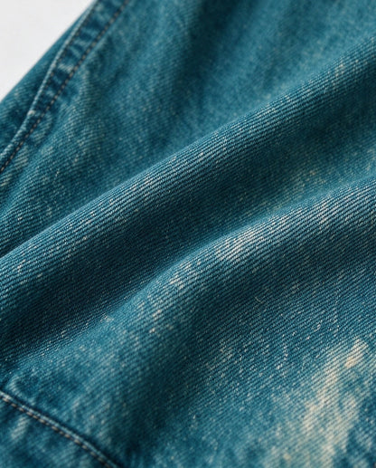 Santa Fe Trail Cropped Denim Jacket